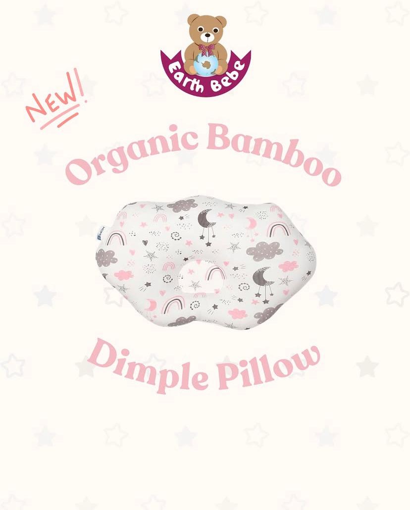 Earth Bebe Organic Bamboo Dimple Pillow